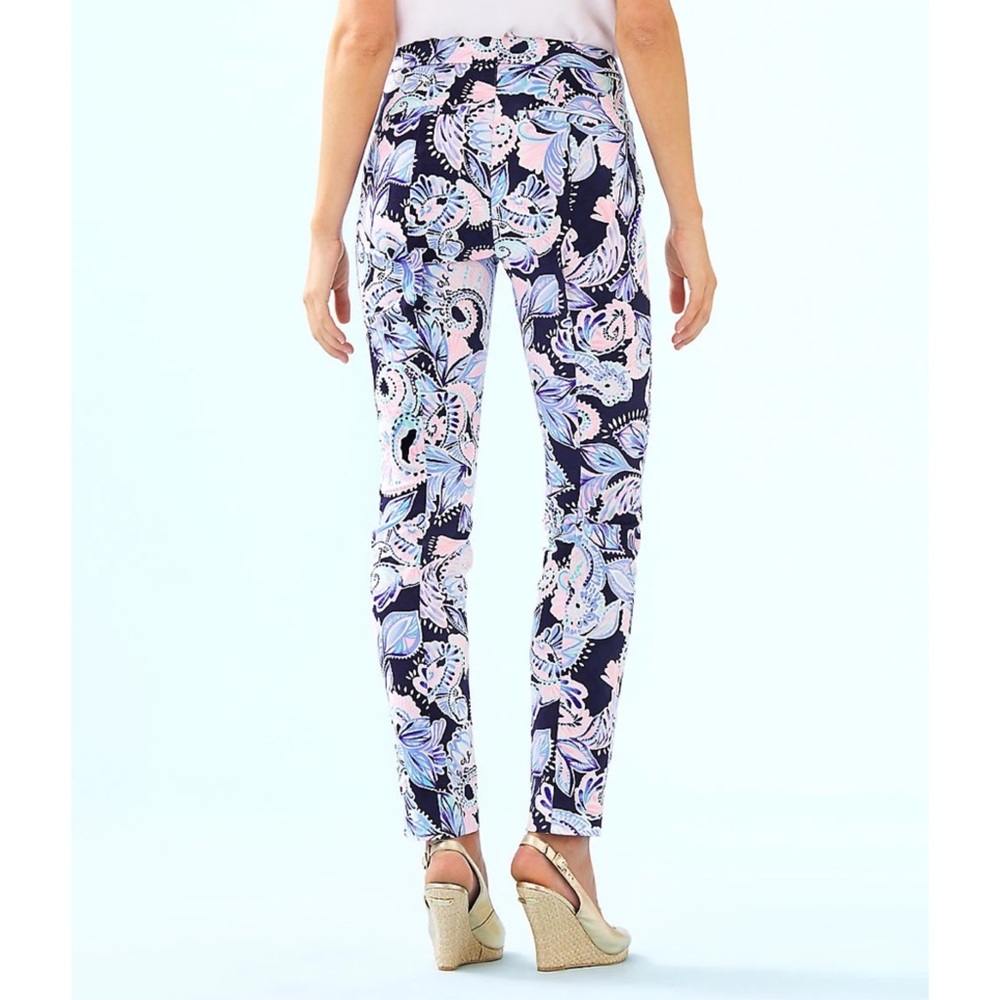 Lilly Pulitzer 29" Kelly Skinny Ankle Stretch Pant - Picture 7 of 7